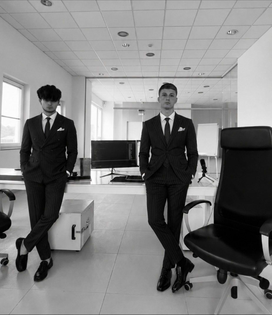Alessandro e Liam — Founders Stargate Corporation
